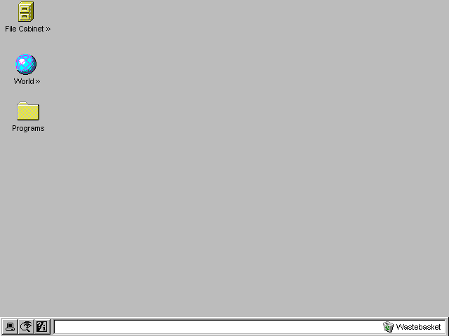 Microsoft Cairo User Interface (1993)